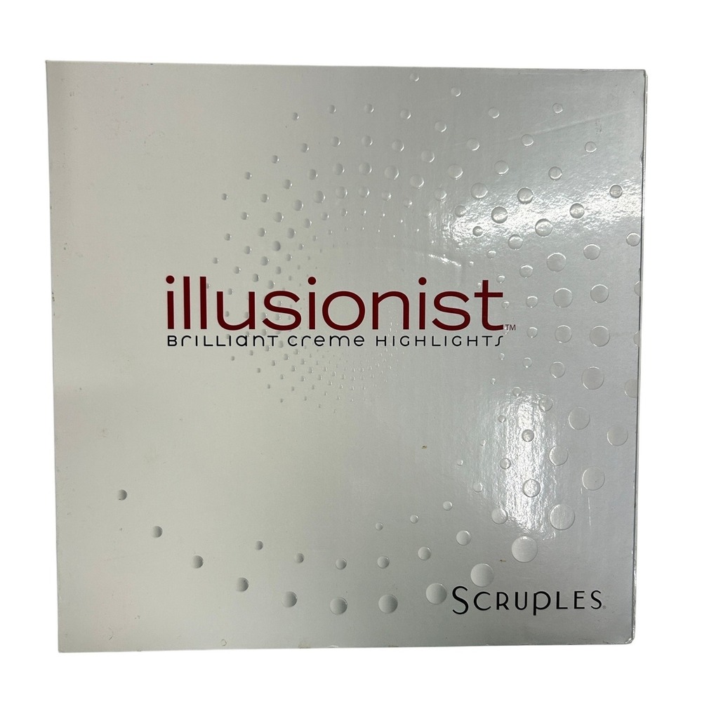 Scruples‎ Illusionist Brilliant Creme Highlights Swatch Book Salon Professional